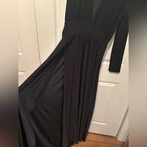 Fashion Nova high splits Black Dress